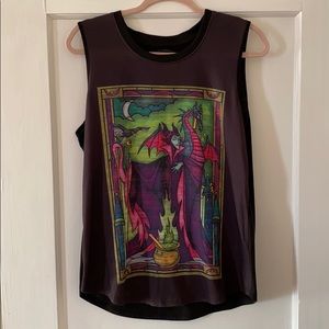 Disney Tops - Disney Maleficent Tank Sz L Disney Tops - Disney Maleficent Tank Sz L